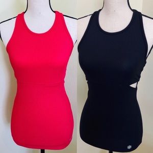 Lot of two ASICS tank tops size XS
